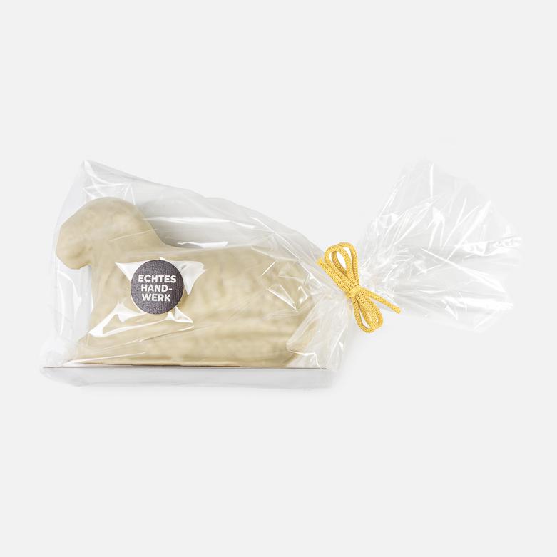 Osterlamm Präsent weiße Schokolade