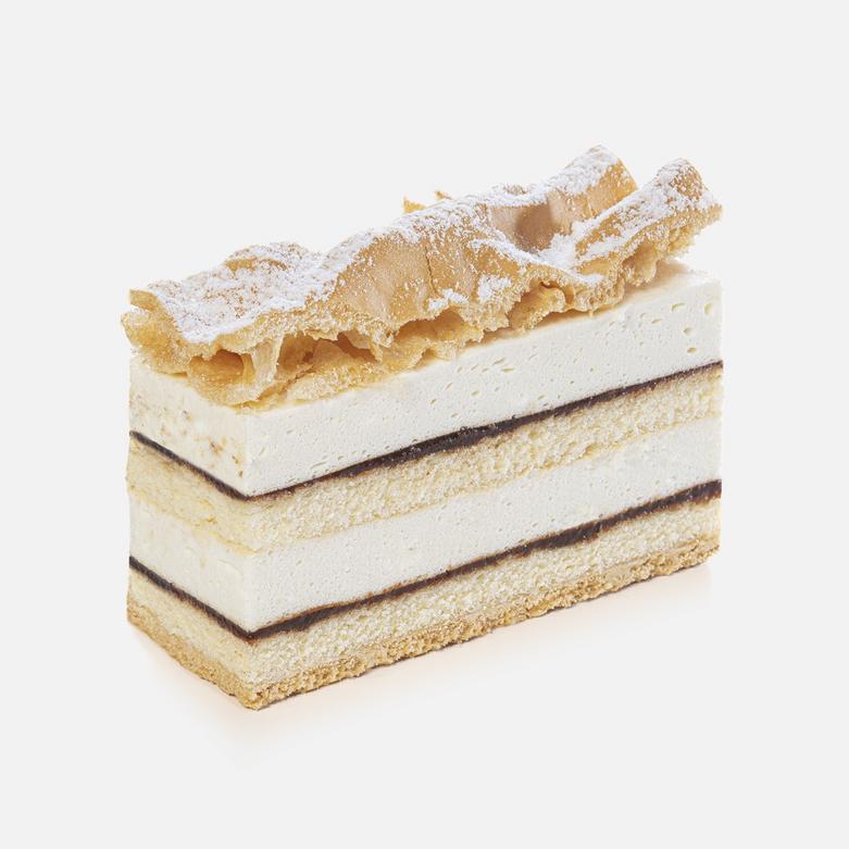 Flocken-Sahne Schnitte 