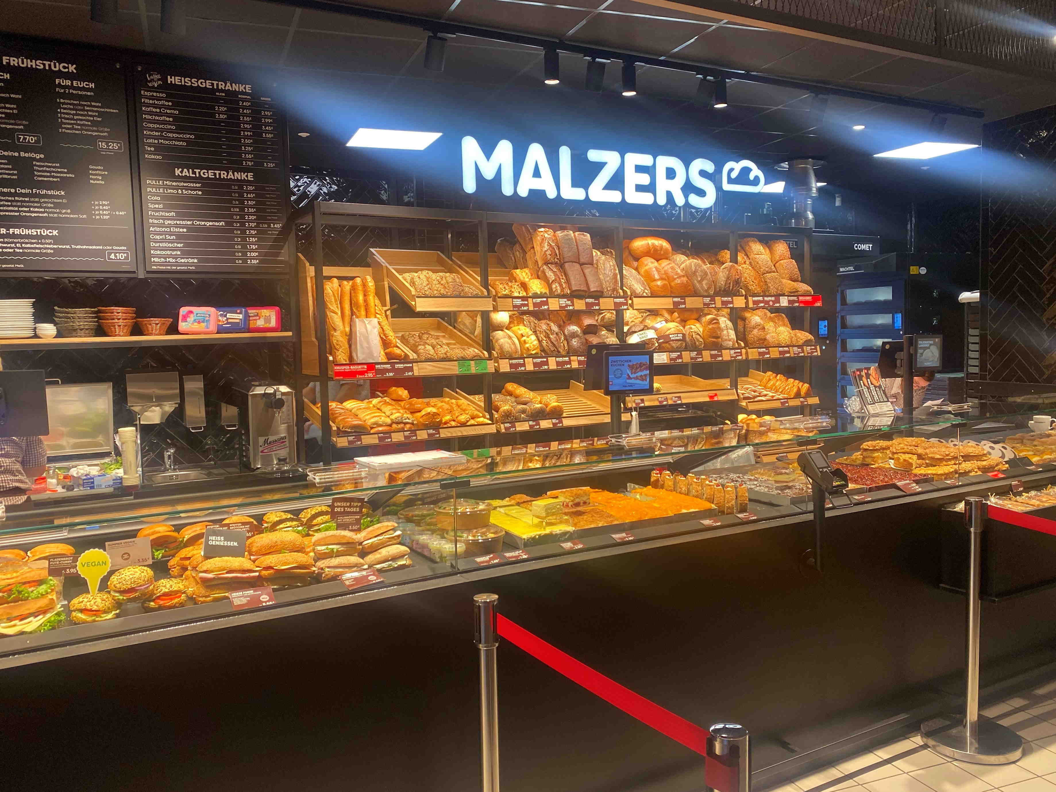 MALZERS Backstube im REWE Oliver Tober