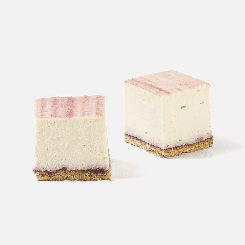 Käse-Schnitte Himbeere