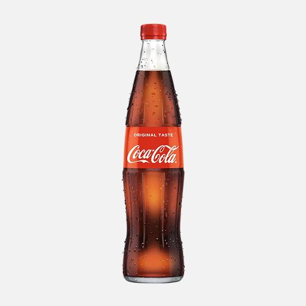Coca Cola 0,5l Glasflasche