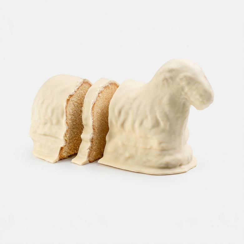 Osterlamm weiße Schoko.  unverpackt