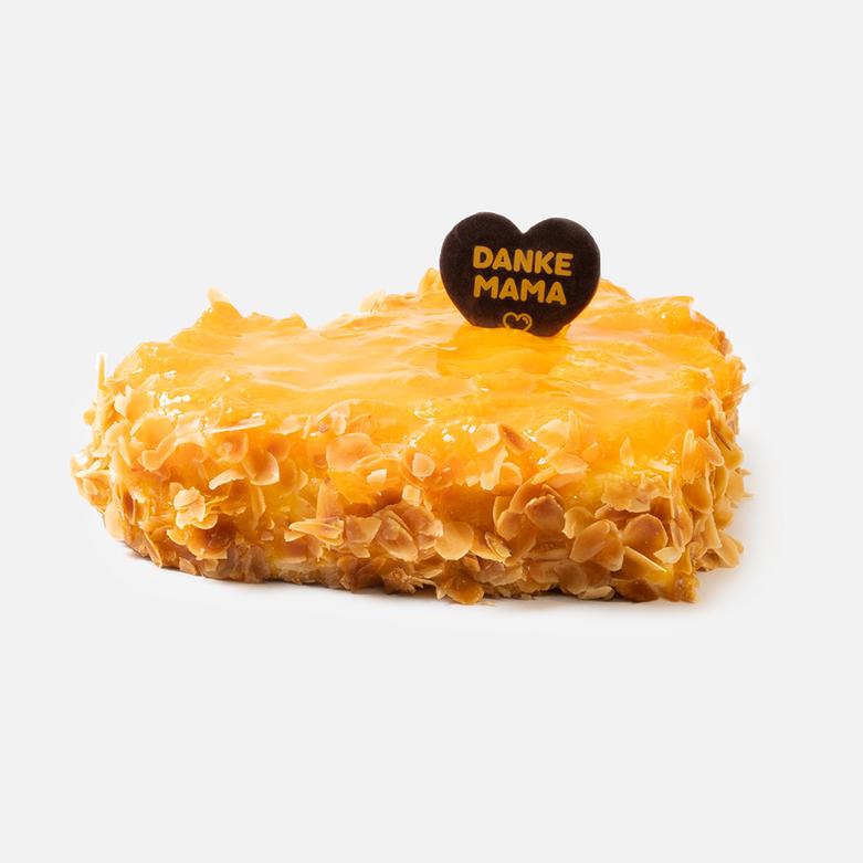 Premium Mandarinen-Schmand Herz