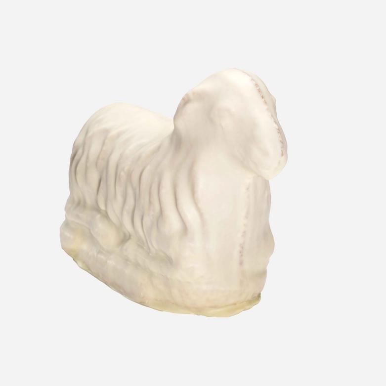 Osterlamm weiße Schoko.  unverpackt
