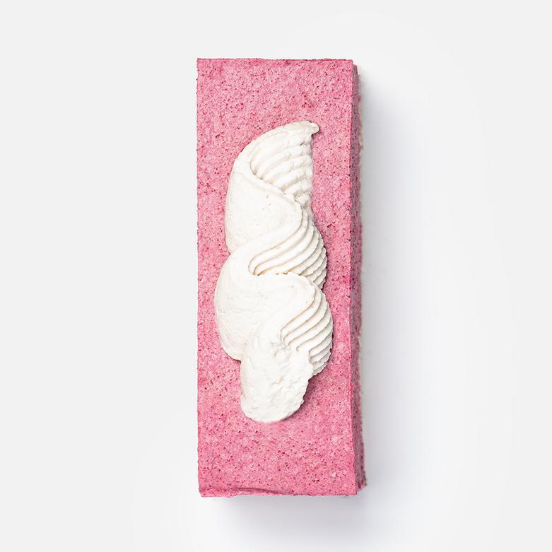 Cassis-Sahne Schnitte