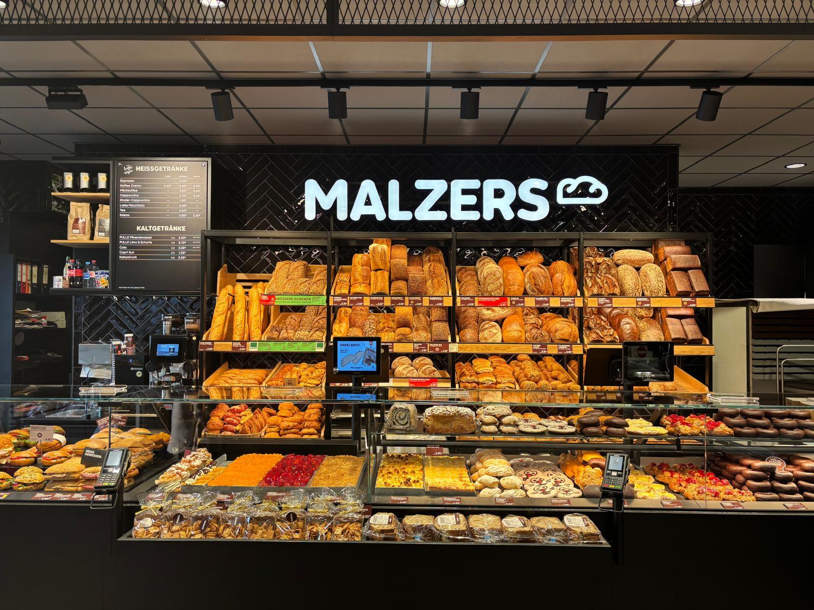 MALZERS Backstube im REWE Mokanski