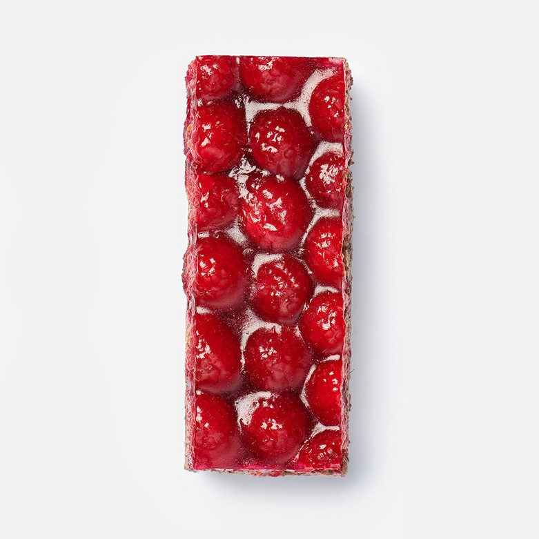 Schokoladen-Himbeer Schnitte