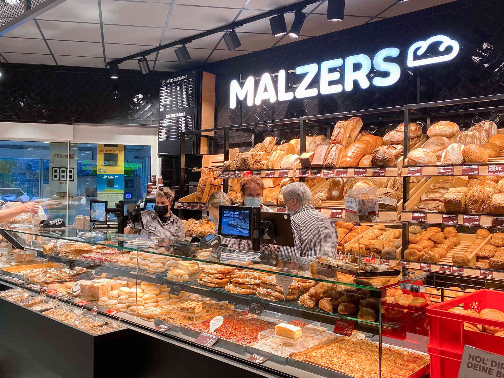 MALZERS Backstube im REWE Scholand