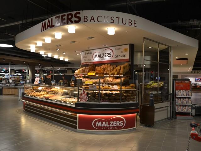 MALZERS Backstube im REWE Ahlmann