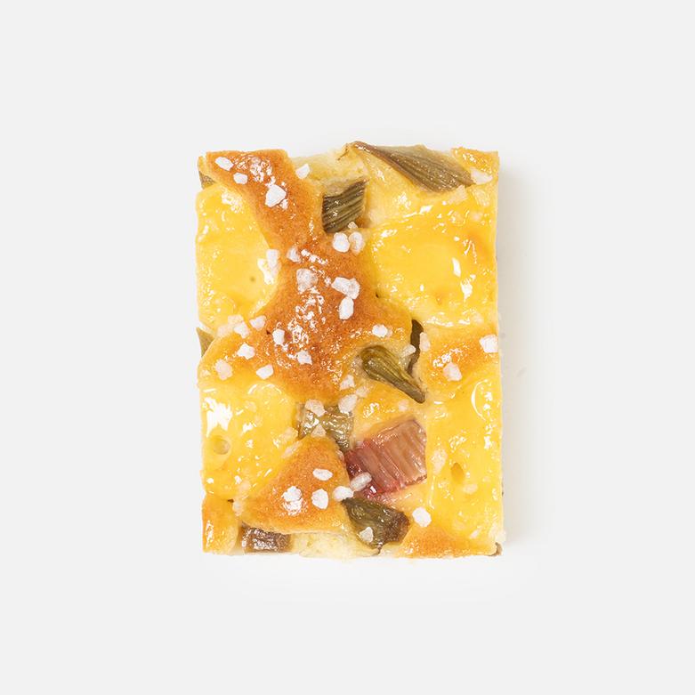 Flämische Rhabarber Schnitte
