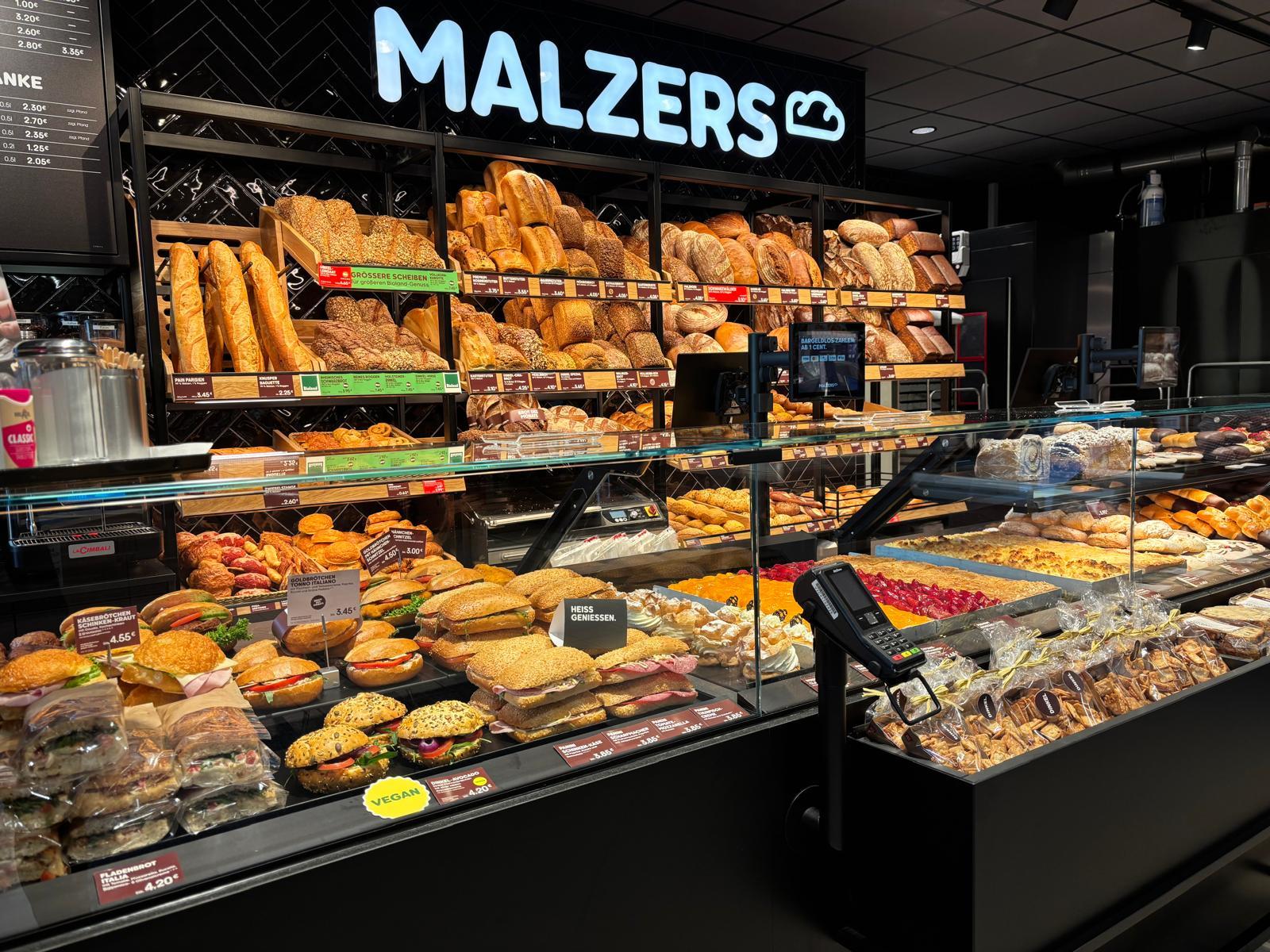 MALZERS Backstube im REWE Mokanski