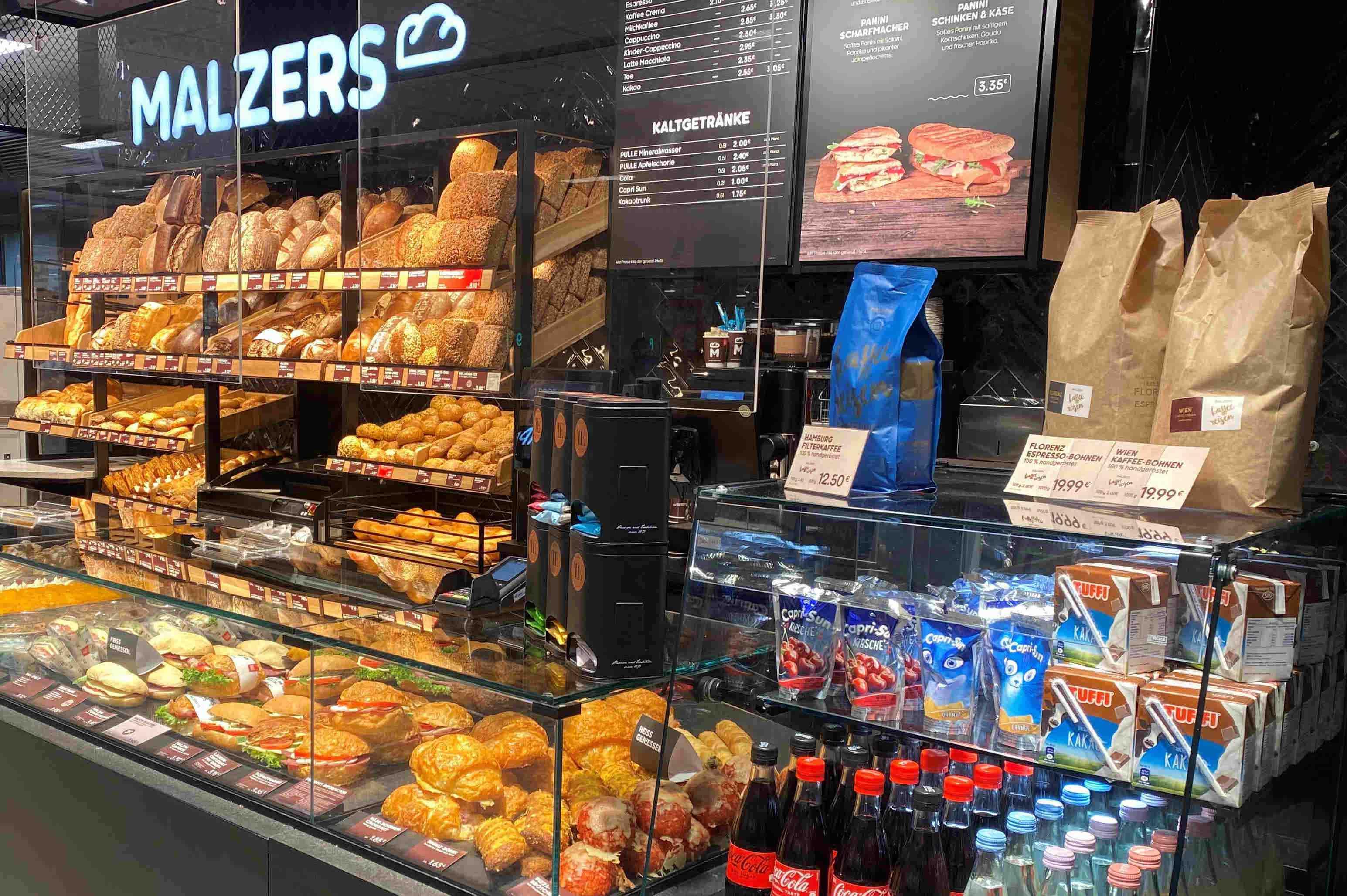 MALZERS Backstube im REWE Michael Brücken Kaufpark