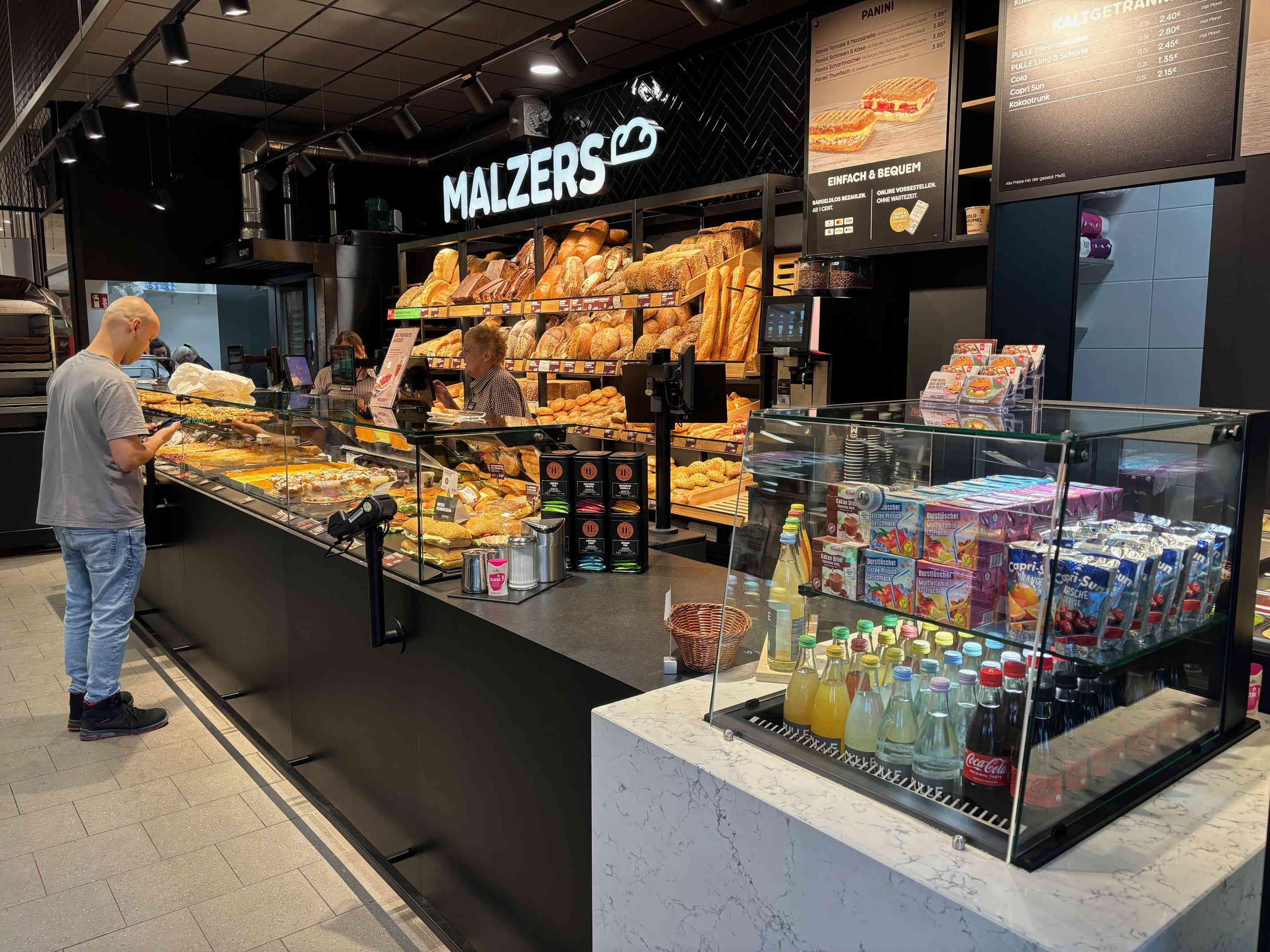 MALZERS Backstube im REWE Kaeseler