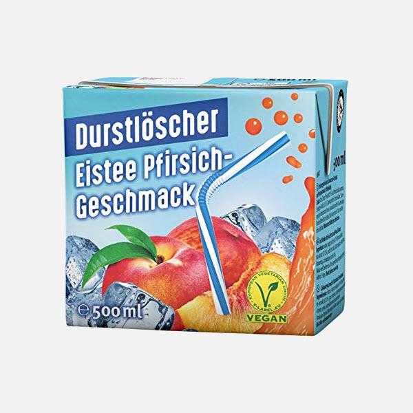Durstlöscher Eistee Pfirsich