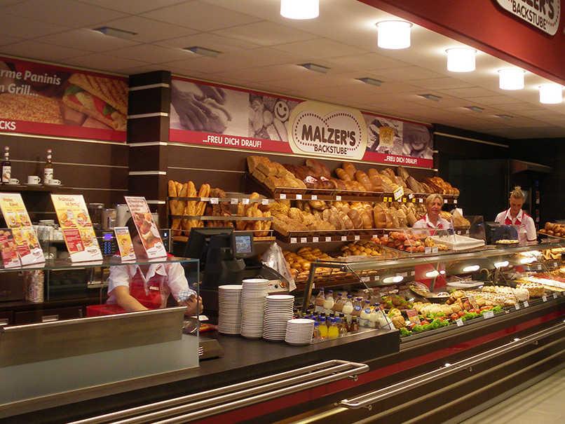 MALZERS Backstube im REWE Mokanski